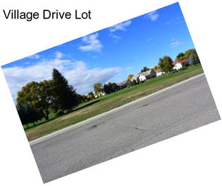 Village Drive Lot