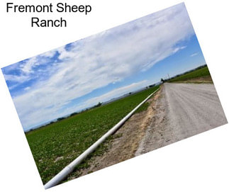 Fremont Sheep Ranch