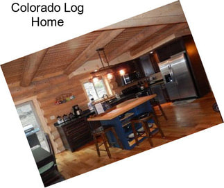 Colorado Log Home