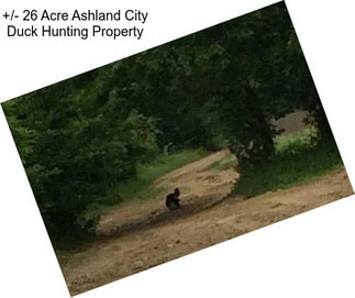 +/- 26 Acre Ashland City Duck Hunting Property