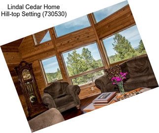 Lindal Cedar Home Hill-top Setting (730530)