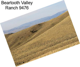 Beartooth Valley Ranch 9476