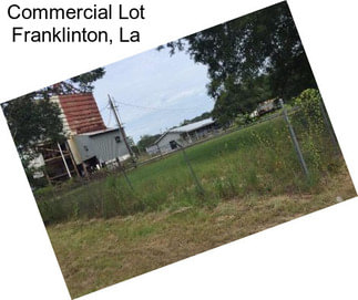 Commercial Lot Franklinton, La