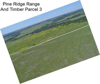 Pine Ridge Range And Timber Parcel 3