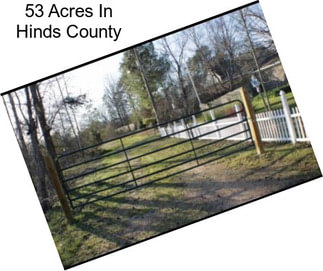 53 Acres In Hinds County