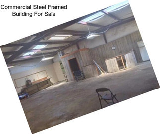 Commercial Steel Framed Building For Sale
