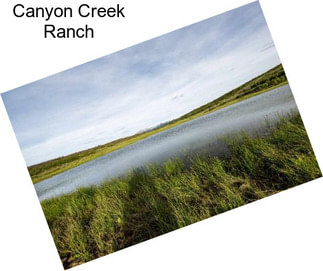 Canyon Creek Ranch