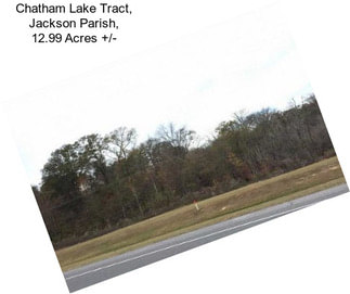 Chatham Lake Tract, Jackson Parish, 12.99 Acres +/-