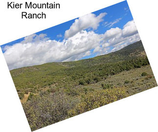 Kier Mountain Ranch