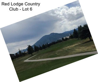 Red Lodge Country Club - Lot 6