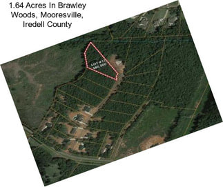 1.64 Acres In Brawley Woods, Mooresville, Iredell County