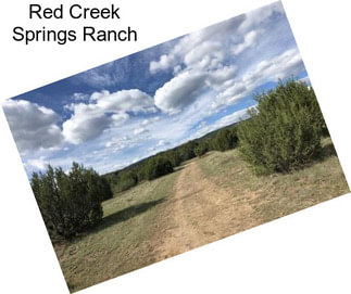 Red Creek Springs Ranch