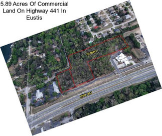 5.89 Acres Of Commercial Land On Highway 441 In Eustis