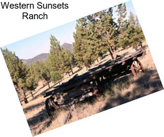 Western Sunsets Ranch