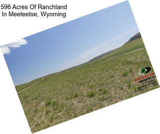 596 Acres Of Ranchland In Meeteetse, Wyoming