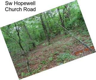 Sw Hopewell Church Road