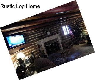Rustic Log Home