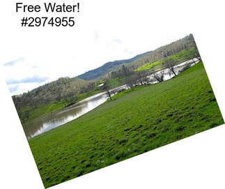 Free Water! #2974955