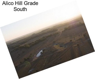 Alico Hill Grade South