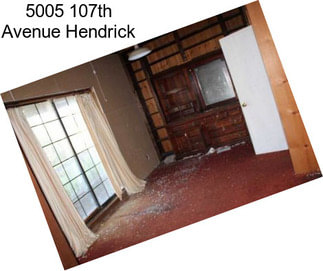 5005 107th Avenue Hendrick