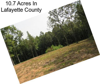 10.7 Acres In Lafayette County