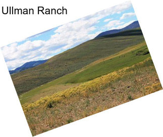 Ullman Ranch