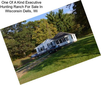 One Of A Kind Executive Hunting Ranch For Sale In Wisconsin Dells, Wi