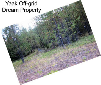 Yaak Off-grid Dream Property