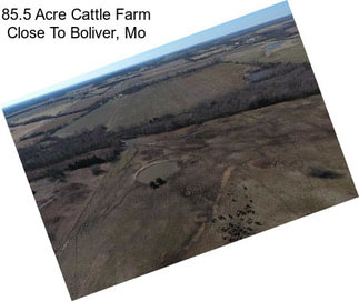 85.5 Acre Cattle Farm Close To Boliver, Mo