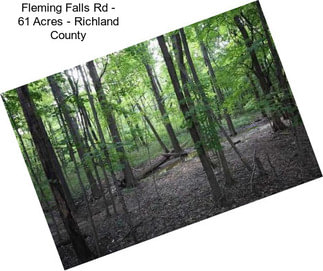 Fleming Falls Rd - 61 Acres - Richland County