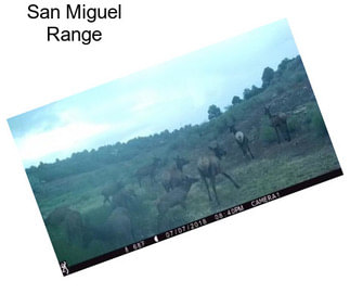 San Miguel Range