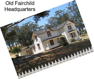 Old Fairchild Headquarters