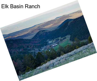 Elk Basin Ranch