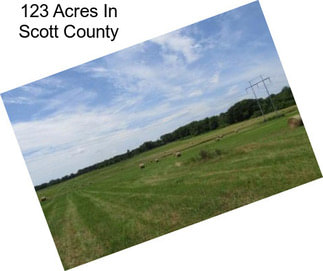 123 Acres In Scott County