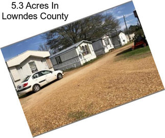 5.3 Acres In Lowndes County