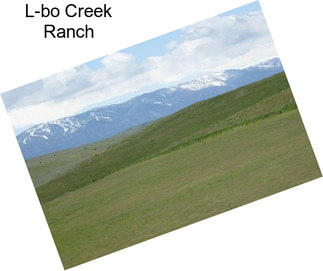 L-bo Creek Ranch