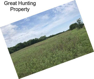 Great Hunting Property