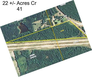 22 +/- Acres Cr 41