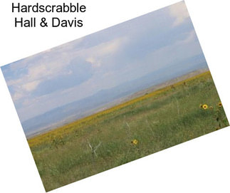 Hardscrabble Hall & Davis