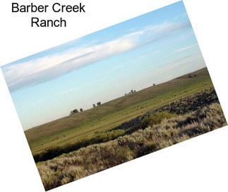 Barber Creek Ranch