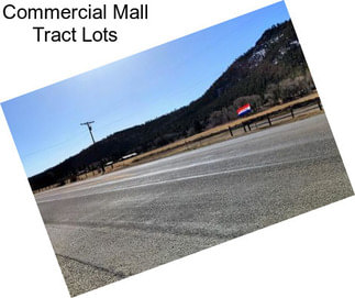 Commercial Mall Tract Lots