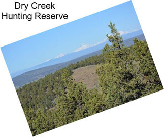 Dry Creek Hunting Reserve