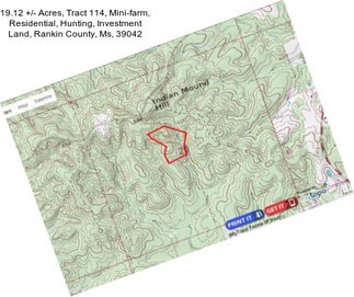 19.12 +/- Acres, Tract 114, Mini-farm, Residential, Hunting, Investment Land, Rankin County, Ms, 39042