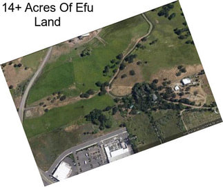 14+ Acres Of Efu Land