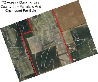 72 Acres - Dunkirk, Jay County, In - Farmland And Crp - Land For Sale
