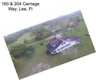 160 & 204 Carriage Way, Lee, Fl