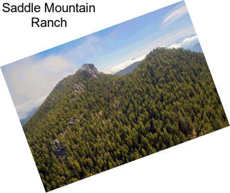 Saddle Mountain Ranch