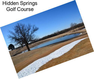 Hidden Springs Golf Course