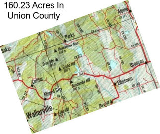 160.23 Acres In Union County