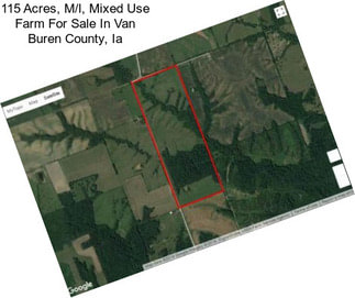 115 Acres, M/l, Mixed Use Farm For Sale In Van Buren County, Ia